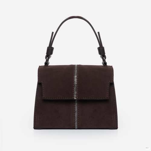 Сумка українського бренду ТМ  "Lucherino" стане хорошим придбанням не на один рік.  Невелика жіноча сумочка виготовлена з високоякісного шкірзамінника та якісної надійної фурнітури в кольорі - нікель. Одне відділення з однією кишенею на застібці.